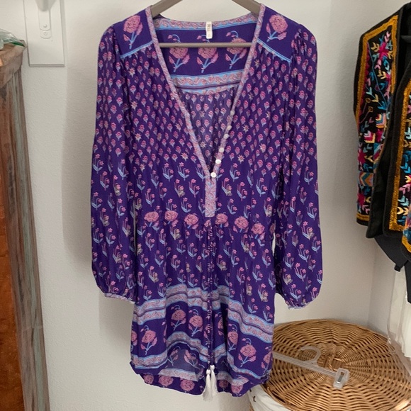 Spell bohemian royale romper XS preowned - Picture 3 of 12